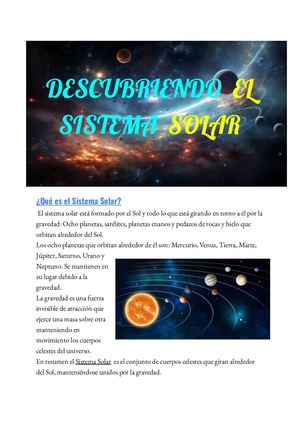 Sistema Solarmatemáticas