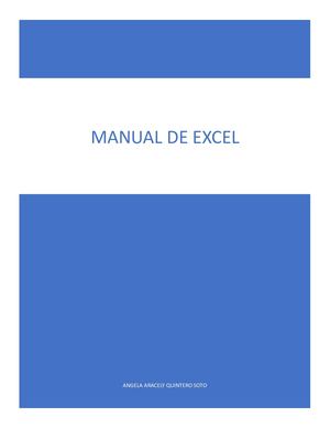 Manual De Excel Cd