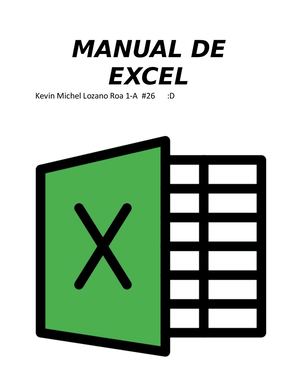 Manual De Excel