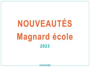 Nouveautés 2023