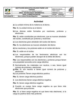 Taller Fenomeno Electrico