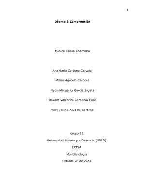 Tarea 3 Dilema 3 Comprension