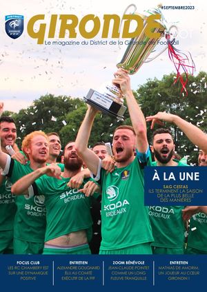 GIRONDE MAG FOOT - SEPTEMBRE 2023