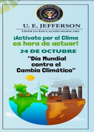 DÍA MUNDIAL CONTRA EL CAMBIO CLIMÁTICO