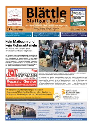 Blättle Stuttgart-Süd 11/2023