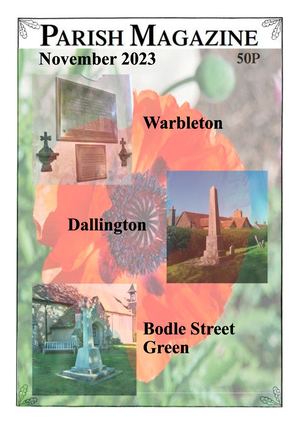 Warbleton, Bodle Street Green and Dallington parishes magazine November 2023