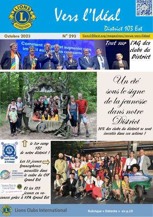 Vers L'ideal N°293 Octobre 2023
