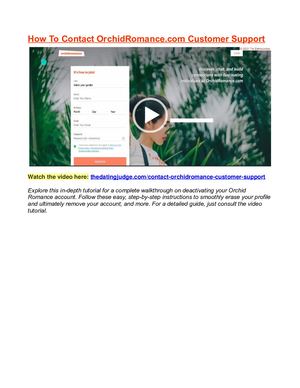 How To Contact Orchidromance.com Customer Support: Follow This Guide To Reach Orchid Romance Support