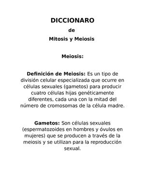 Diccionario