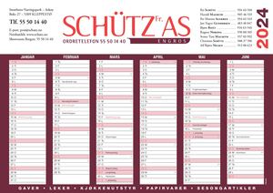 Schutz Kalender 2024