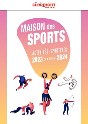 Programme Maison des Sports 2023-2024
