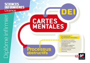 Diplôme Infirmier - IFSI - Cartes mentales - UE 2.8 - Processus obstructifs