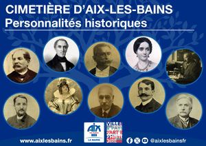Personnalités historiques au cimetière d'Aix-les-Bains