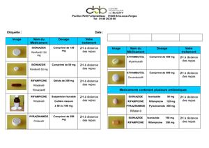 Education Anti Tuberculeux 1 Ligne 1