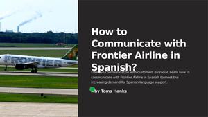 Frontier airlines en español servicio al cliente