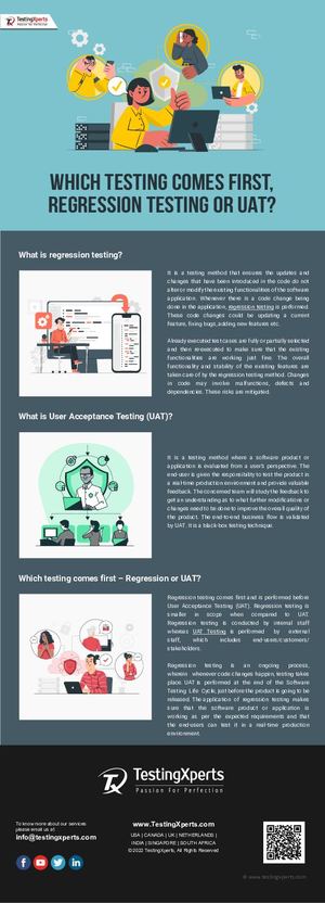 Which Testing Comes First, Regression Testing Or Uat