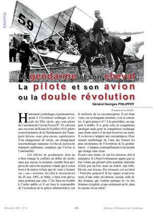 5 Rhpg8 Le Gendarme Et Son Cheval Philippot