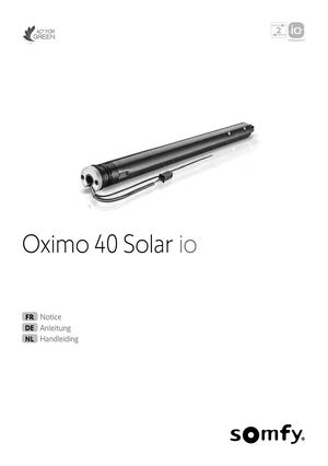 Oximo 40 Solar Io Gebrauchsanweisung