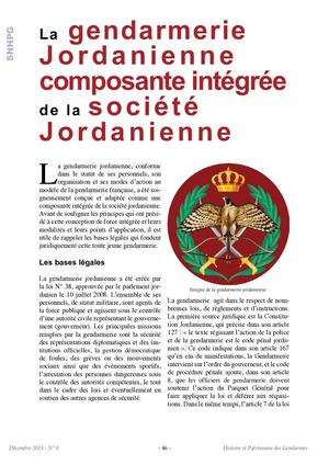 9 Rhpg8 La Gendarmerie Jordanienne