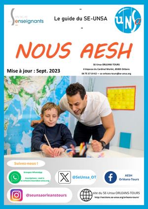 Bulletin de rentrée AESH 2023