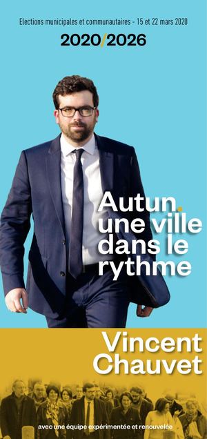 Programme municipal - Autun Une Ville Dans Le Rythme Avec Vincent Chauvet