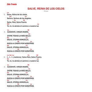 Neocantos - Salve, Reina De Los Cielos