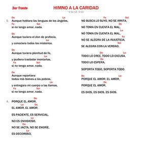 Neocantos - Himno A La Caridad