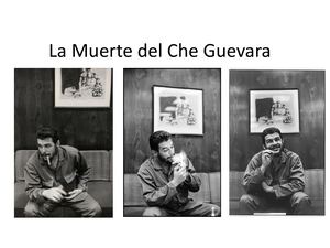 La Muerte Del Che Guevara