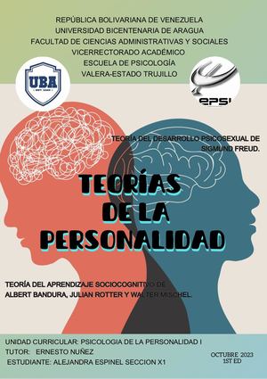 Teorías De La Personalidad