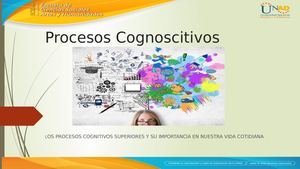 Procesos cognitivos superiores
