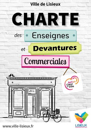 CHARTE DES ENSEIGNES ET DEVANTURES COMMERCIALES