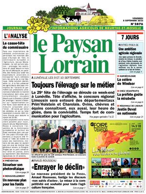 Le Paysan Lorrain 08 09 2023