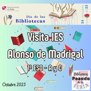 Visita 1ºESO-A y 1º ESO-C del IES. Alonso de Madrigal