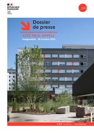 Dossier de Presse - Inauguration Paul Appell 26102023