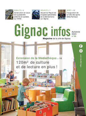 Magazine Gignac Infos Automne 2023 N°88