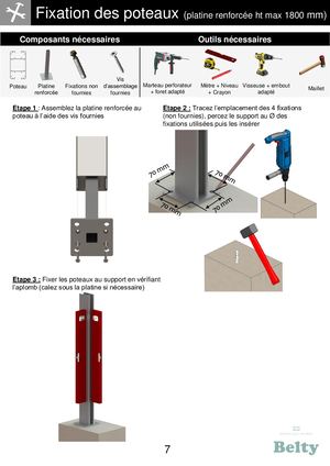 Notice platine renforcée