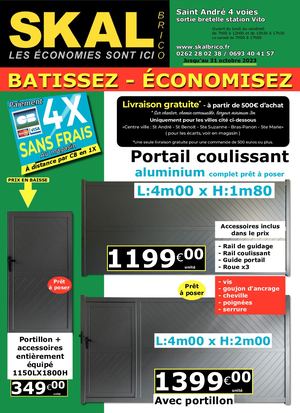 Catalogue Skal Brico Jusqu'au 31 Octobre 2023