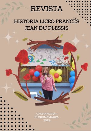 Revista Historia Liceo Francés Jean Du Plessis