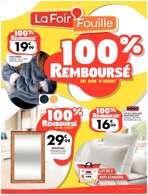 Catalogue 100% remboursé