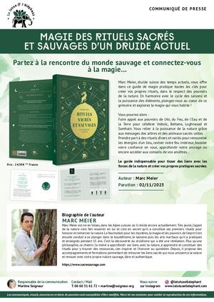 Lelotusetlelephant Cp Magie Des Rituels Sacrés Et Sauvages D'un Druide Actuel