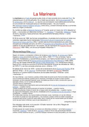 La Marinera