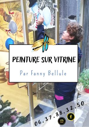 Décoration vitrine Isère & Rhone