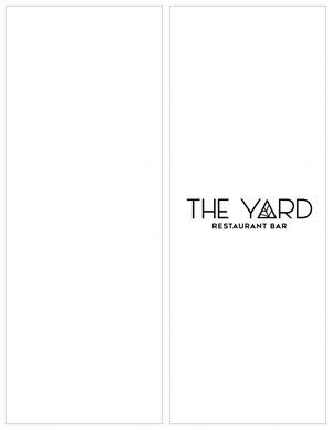 The Yard Food & Drink Menu