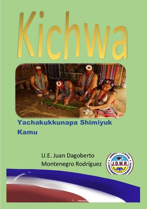 Diccionario kichwa-castellano