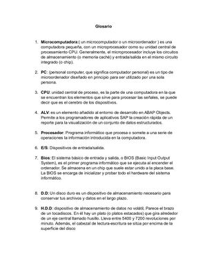 Glosario