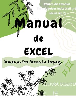 Instructivo De Excel