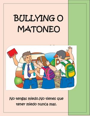 Cartilla El Bullying O Acoso