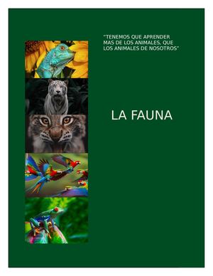 Fauna Cartilla