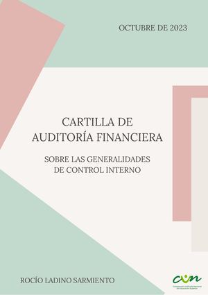 3016 Cartilla Control Interno