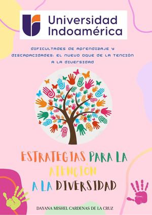Estrategias Para La AtenciÓn A La Diversidad